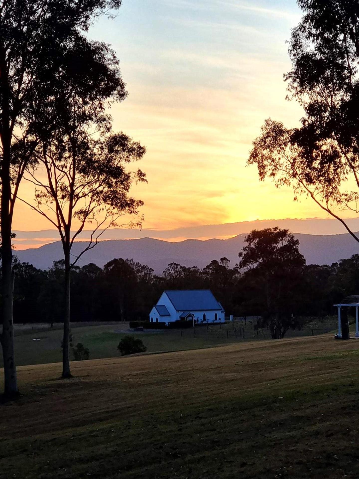 Cabins At Lovedale Wedding Chapel Exterior photo